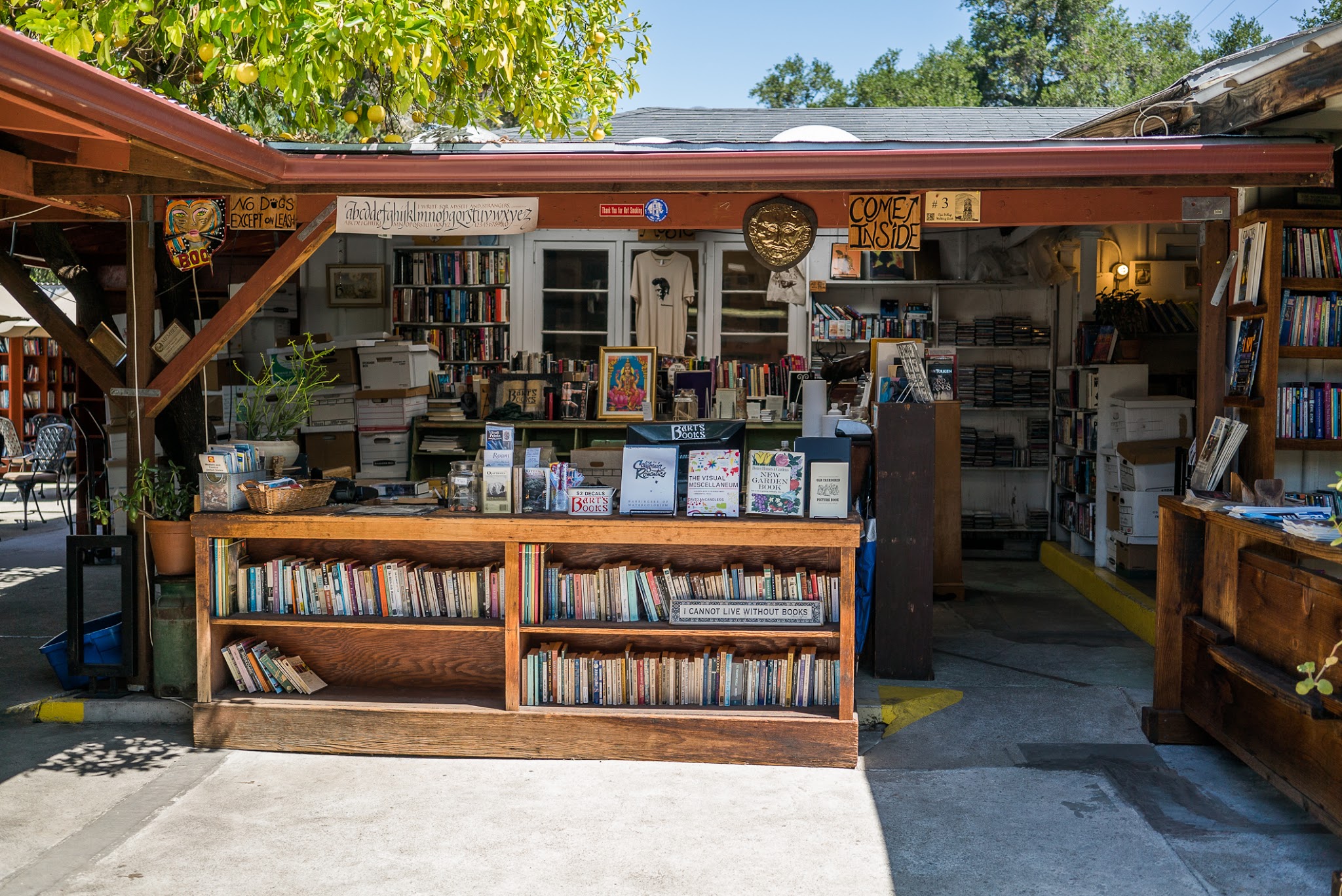 Just look at all those books waiting to be read.